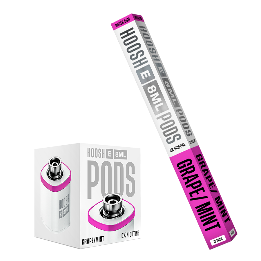 Purple Chill / Грозде и мента – Пакет от 10 E-Pods 0% Никотин